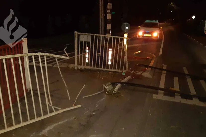 schade hekwerk dierense speeltuin politie dieren