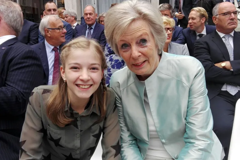 selfie merle en burgemeester