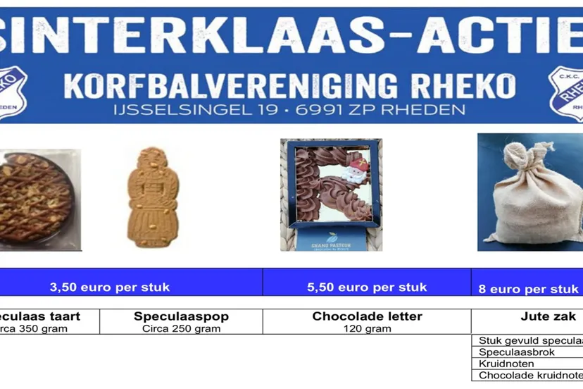 sinterklaasactie rheko 2022