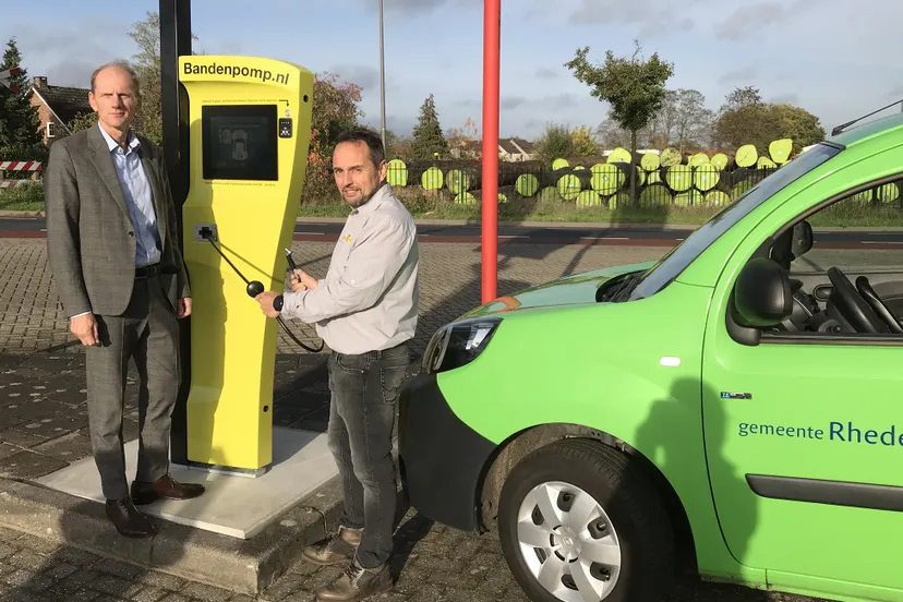 slimme bandenpomp praxis dieren gemeente rheden