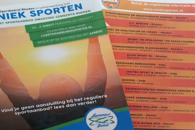 sportaanbod uniek sporten sportbedrijf rheden