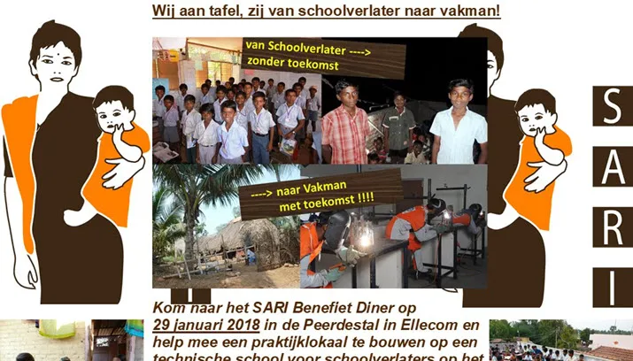 uitnodiging benefiet diner 2018 01 29