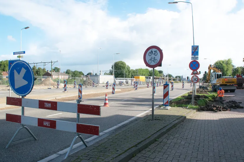 verkeerbordenbos burg de bruinstraat