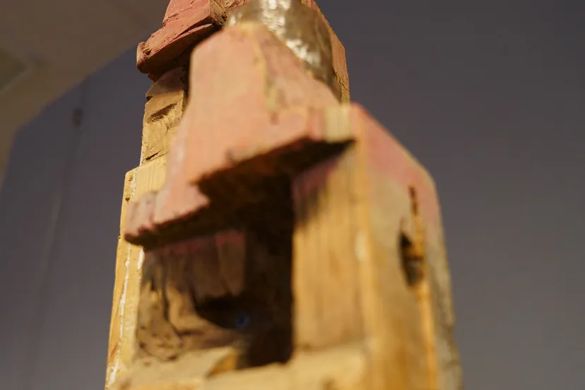 werk van gerrit van middelkoop te zien op de expositie architectuur in nieuwe ruimte den heuvel 32 velp