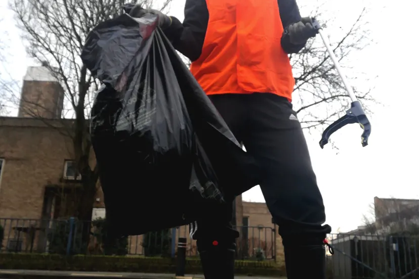 zwerfvuil rapen in dieren