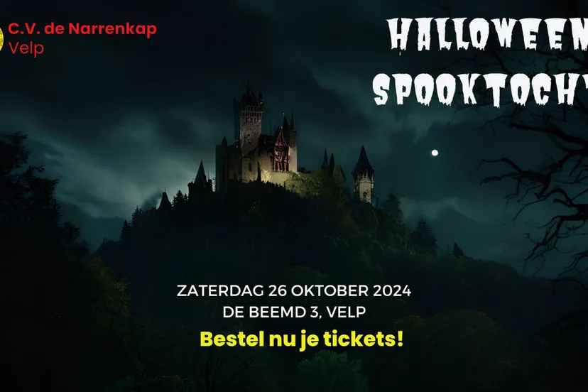 halloween spooktocht cv de narrenkap