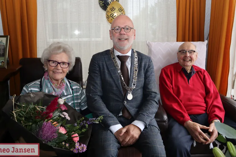 echtpaar westra kaatman viert 70 jarig huwelijksjubileum 14 10 2024 1