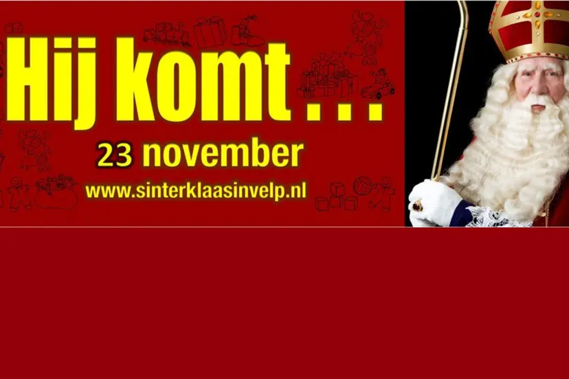 hij komt 23 november sinterklaas in velp
