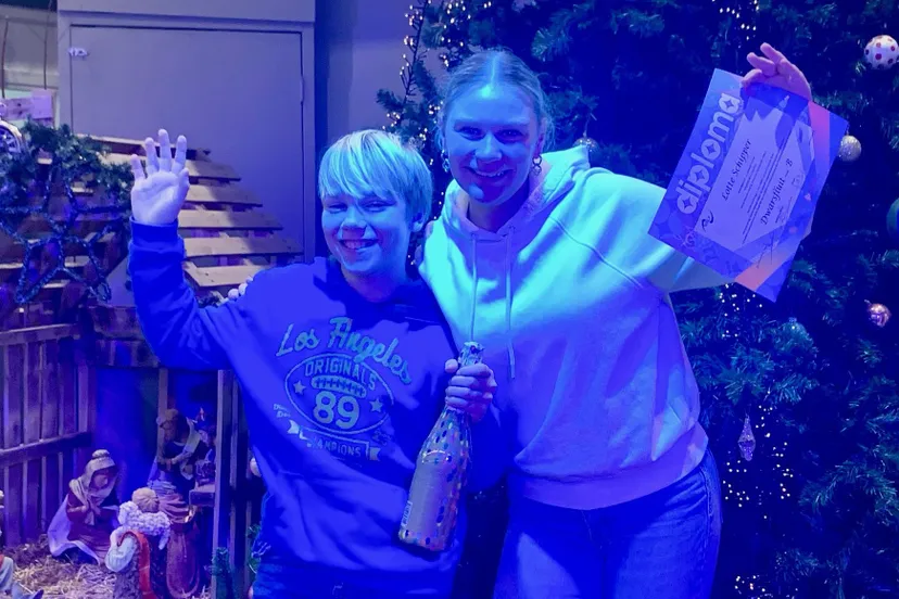 max en lotte geslaagd foto jan willem sonderlo