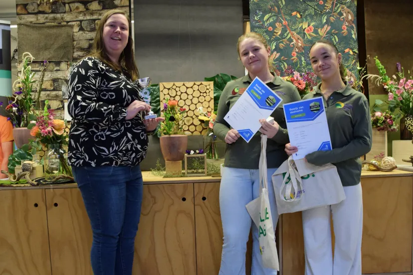 het winnende team van aeres vmbo velp fotograaf marjanne eikelboom