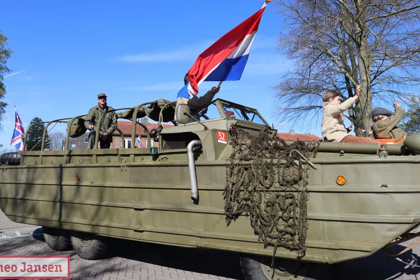 Spankeren viert vrijheid met historische Bevrijdingsrit en muzikale ontvangst