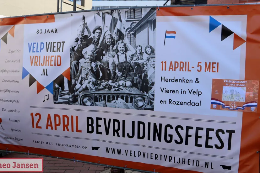 Velp viert 80 jaar vrijheid met activiteiten op tal van locaties