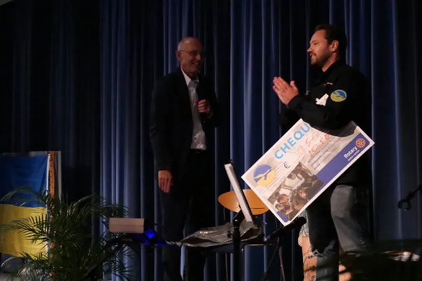 Protect Ukraine Cheque - Rotary Rheden Rozendaal