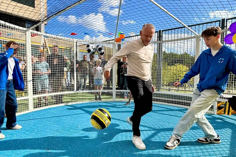 Rijnstate is trots op het nieuwe speelterras van het Kindercentrum in Arnhem