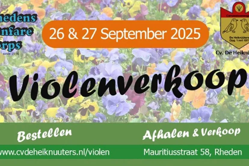 Violenverkoop 2025 RFC & Cv. De Heiknüüters