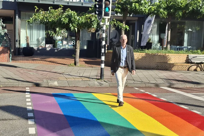 Foto oversteekplaats gemeente Rheden