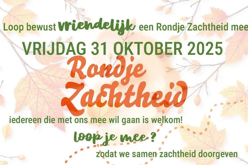 Rondje Zachtheid oktober 2025
