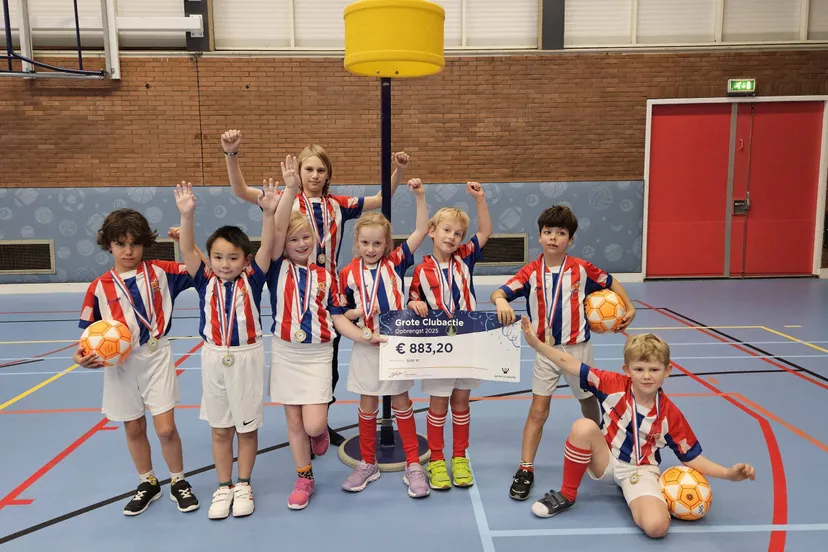 groepsfoto grote clubactie Sios 61 2025