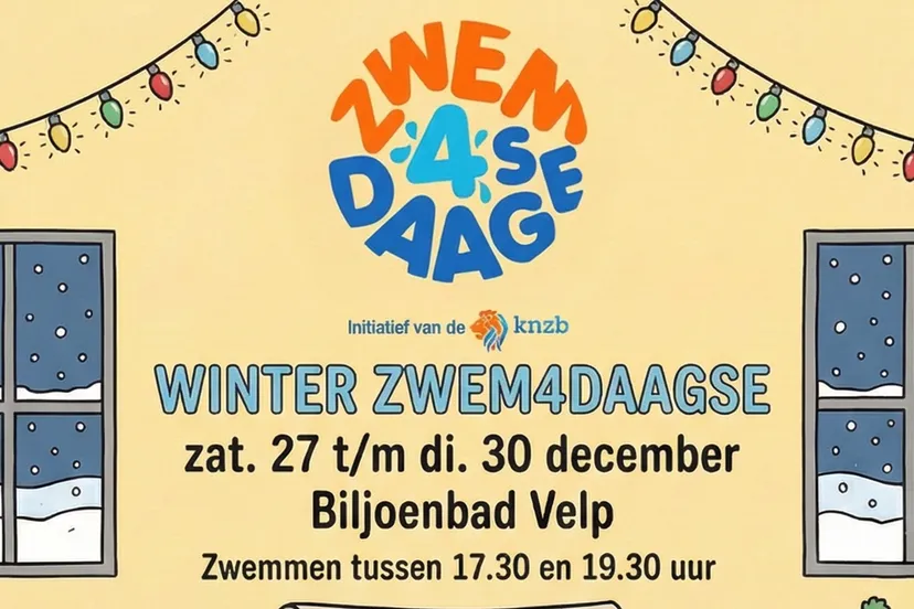 Winterzwem4daagse 2025 PFC Rheden