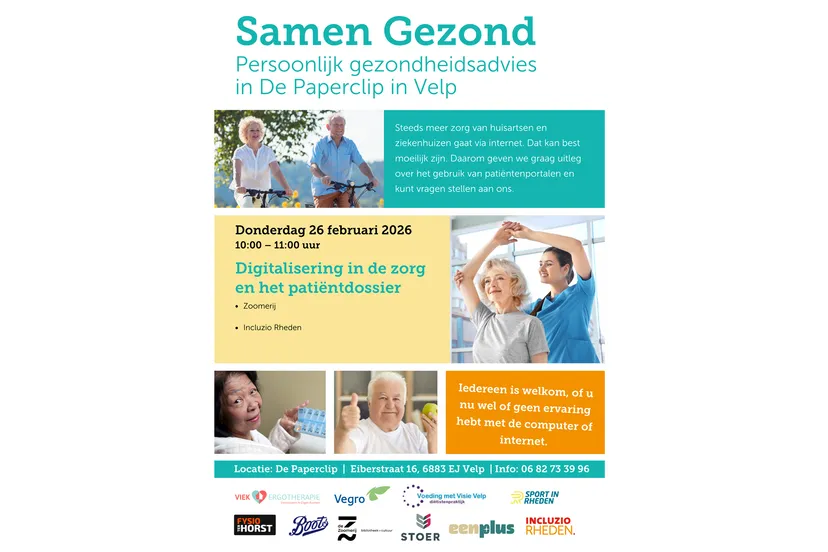 Gezondheidsinloop Digitale Zorg Incluzio
