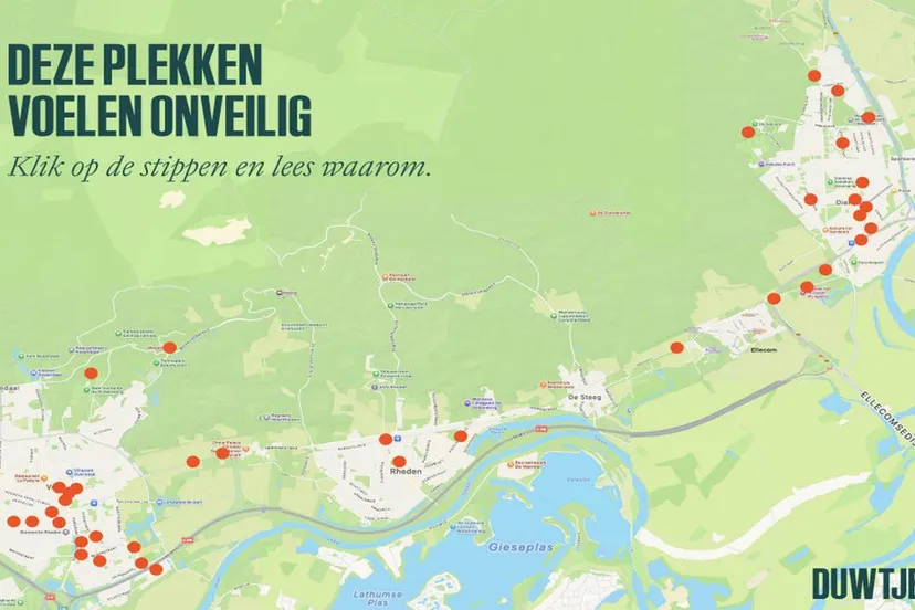 Deze plekken voelen omveilig - Duwtje