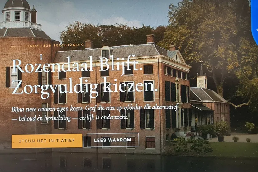 Rozendaal blijft