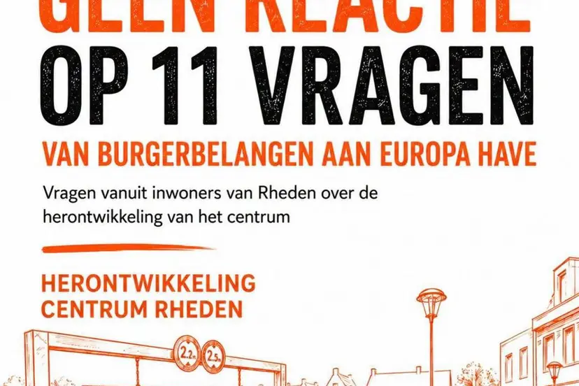 Geen reactie op 11 vragen - Burgerbelangen Rheden