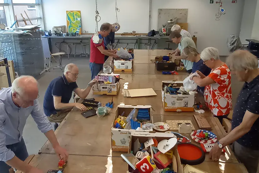 workshop kringloopkunst maken - Rob Chevallier