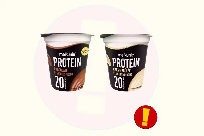Melkunie proteïne toetjes