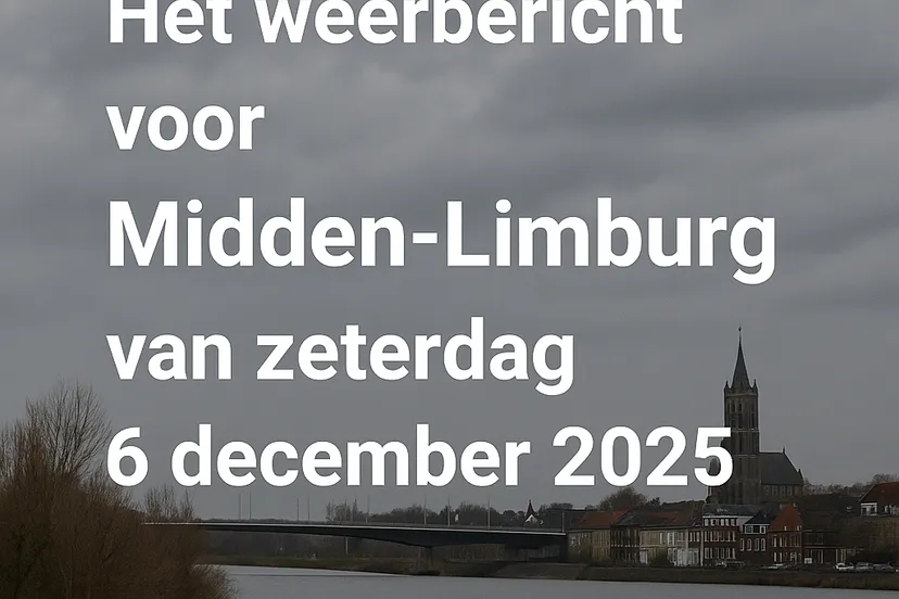 Weersverwachting voor Midden-Limburg