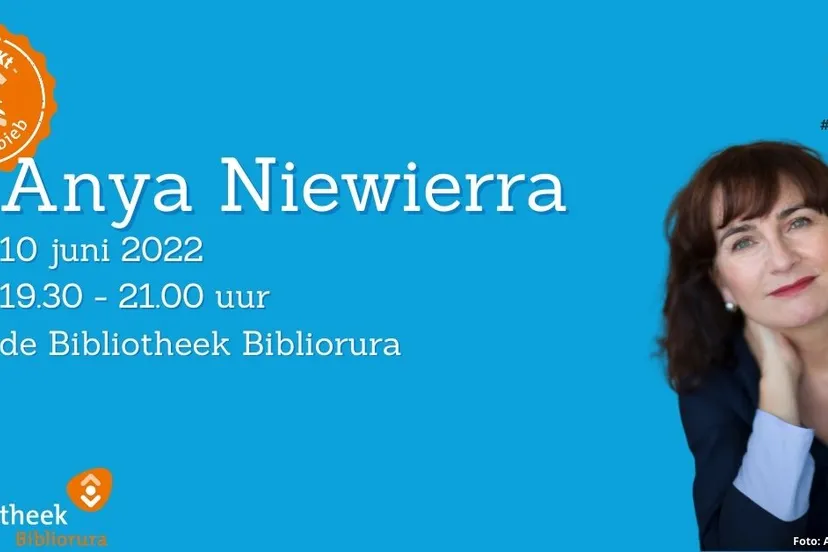 anya niewierra blauw met logo