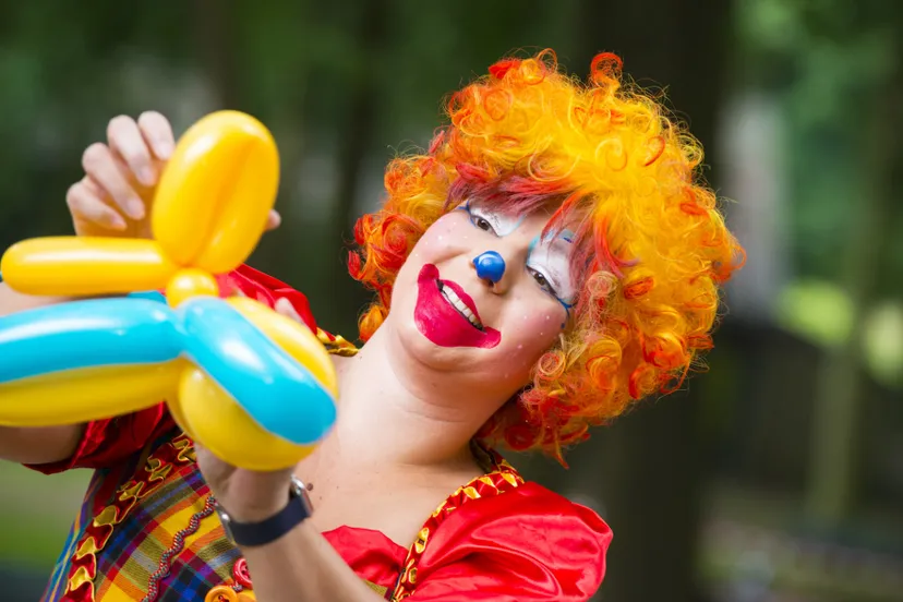 clown tallie optreden min