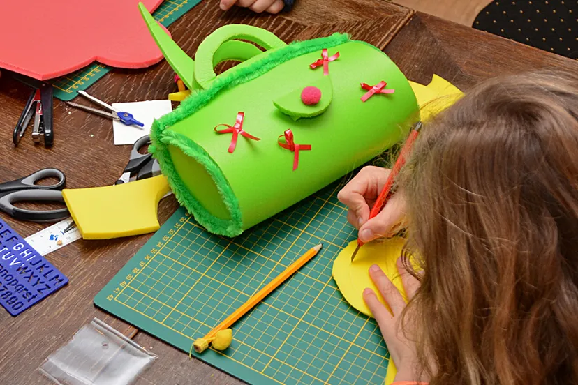 museumvandevrouw kidsmiddag knutselen