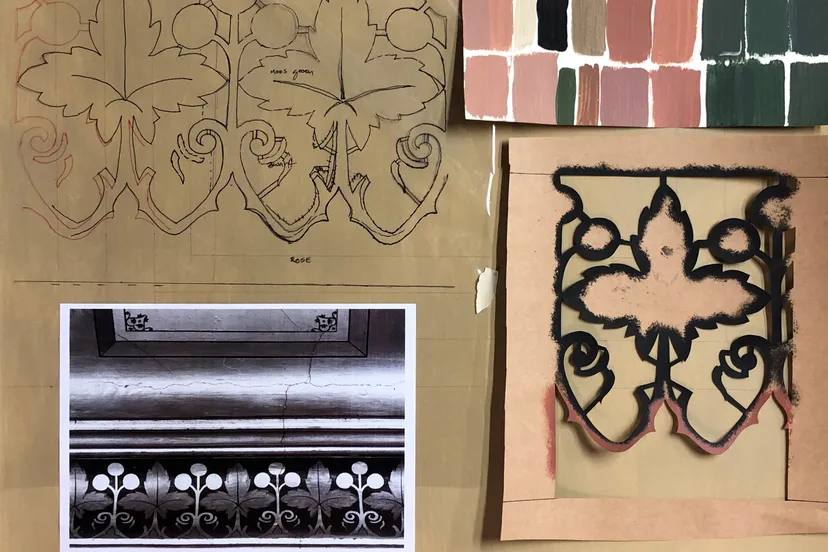 onderzoek naar het cuypersplafond in het cuypershuis 2 1