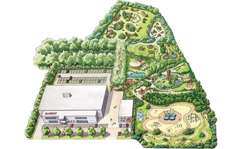 plattegrond valdeludo