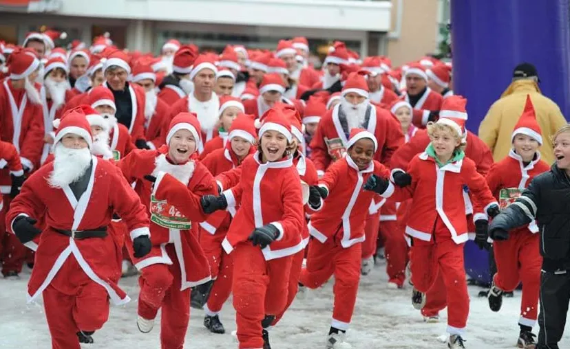 santa run