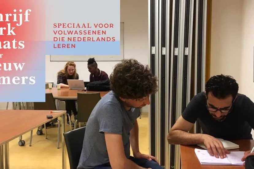 schrijfwerkplaats foto door roos muis