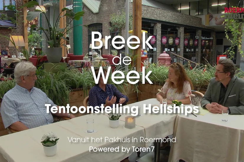 th 02 1700 19 08 2023roermondnieuwstv breek de week tentoonstelling hellships 16 08 2023