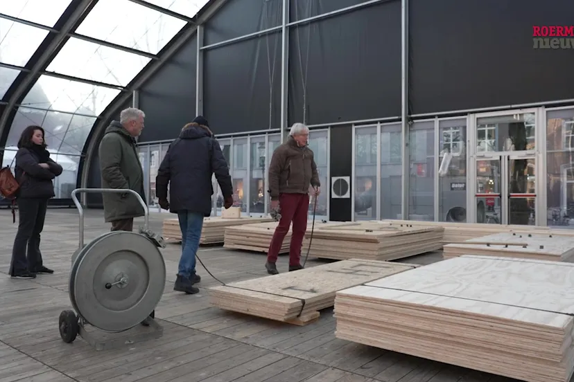 th rmntv weekjournaal afbouw winter fever arena 12 01 2024