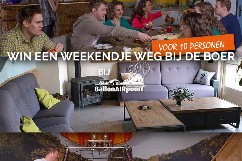 win een weekendje weg bij de boer 2 1