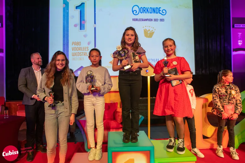 winnaars limburg de nationale voorleeswedstrijd groep 7 8 en pabo