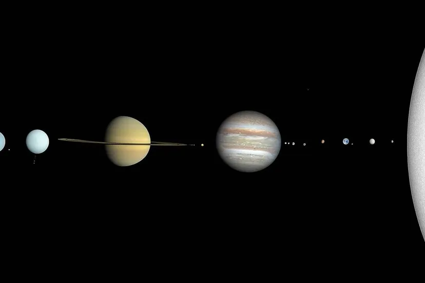 solar system true color