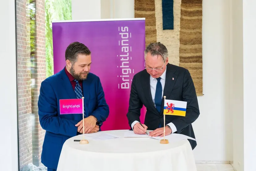 icf executive director matthew owen en gedeputeerde stephan satijn