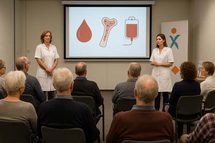 Medische presentatie in ziekenhuiszaal