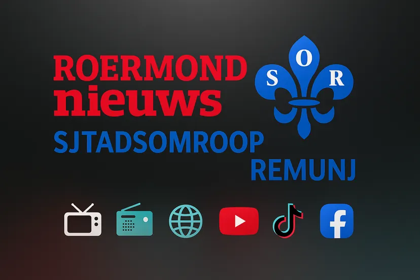 Roermond Nieuws en Sjlogo roermondtadsomroop Re'unj