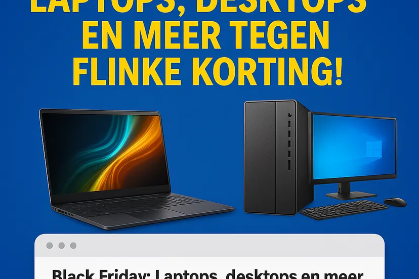 Black Friday Korting op Laptops en Desktops