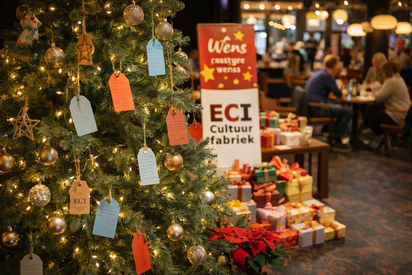 Kerstsfeer in ECI Cultuurfabriek