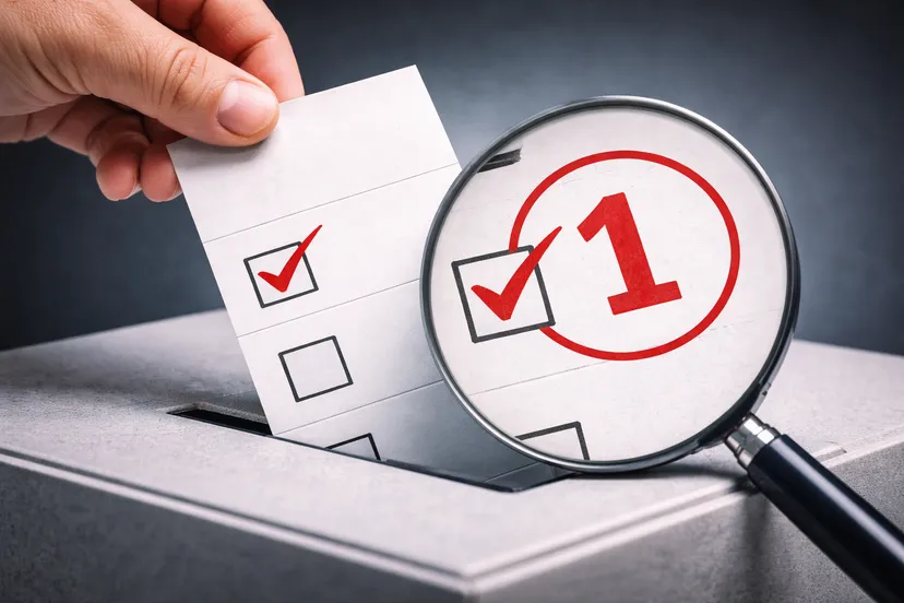 Stemmen in de stembus