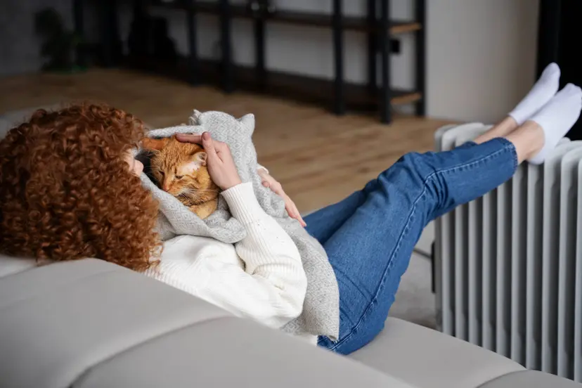 full-shot-woman-holding-cat-blanket