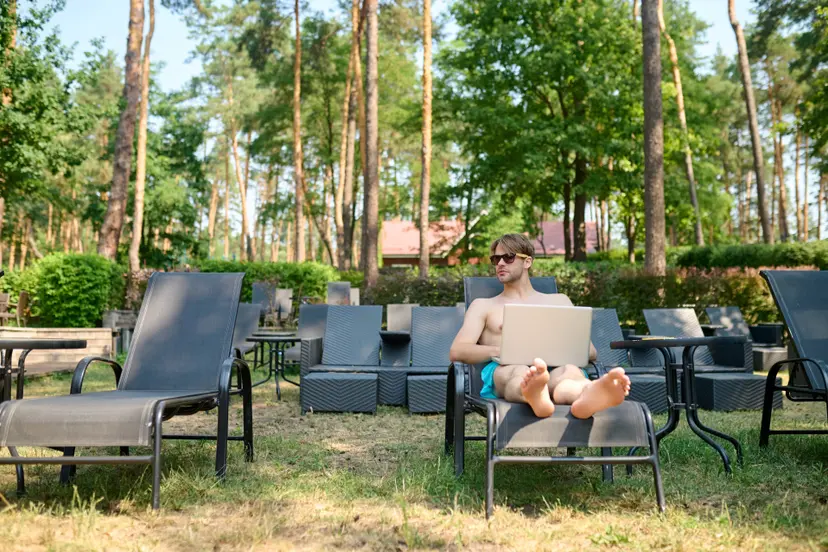 man-lying-chaise-longue-sunbathing